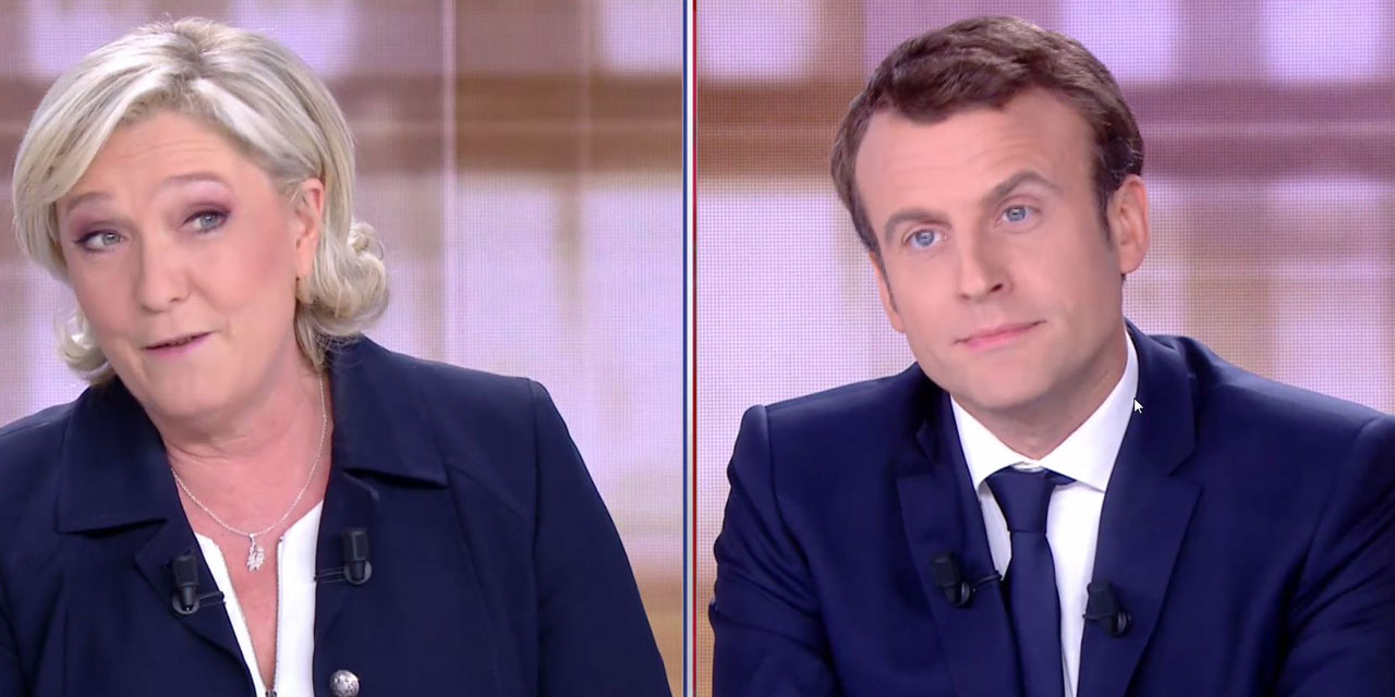 FRANCE 2017 : Macron donné vainqueur d'un débat houleux avec Le Pen