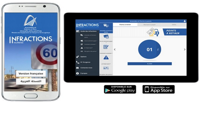 sécurité routière maroc infractions par sms