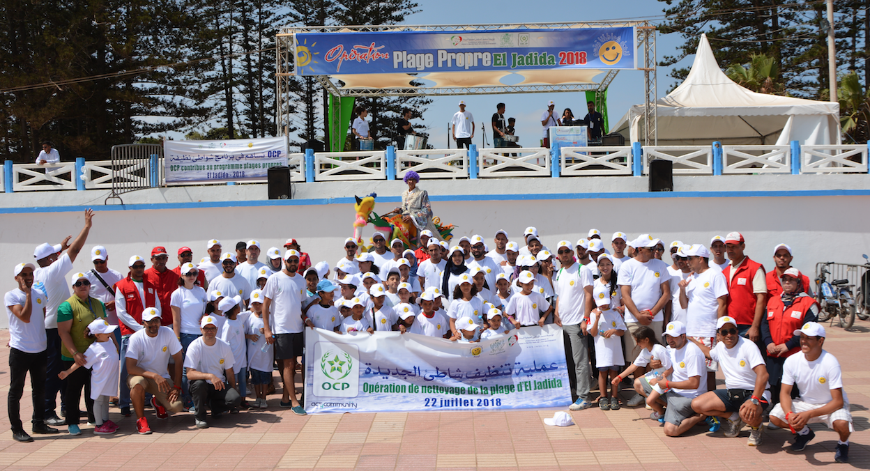 El Jadida : Le groupe OCP élargit son soutien au programme «Plages Propres»