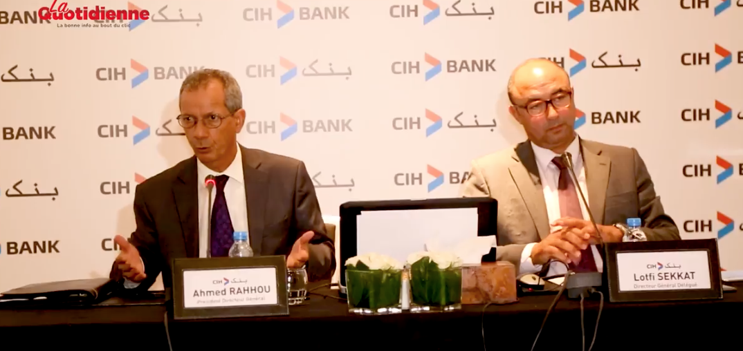 Ahmed Rahhou commente les bons résultats semestriels de CIH Bank