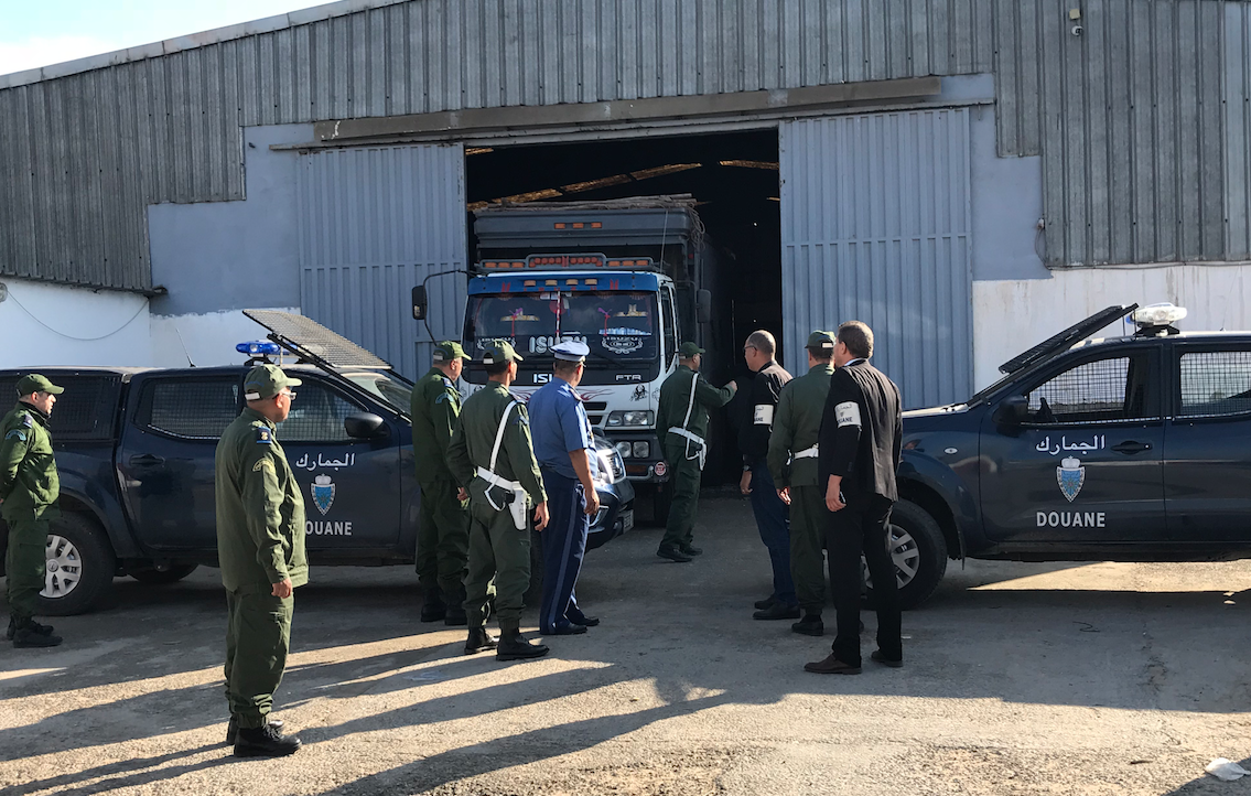 300 tonnes de produits alimentaires de contrebande saisis à Kénitra