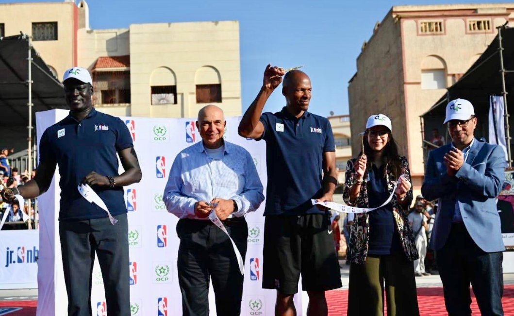 Le Groupe OCP et la NBA s'allient pour développer le programme NBA Jr au Maroc et au Rwanda