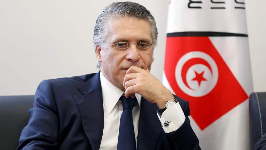 Tunisie : qualifié pour le deuxième tour de la présidentielle, Nabil Karoui reste en prison