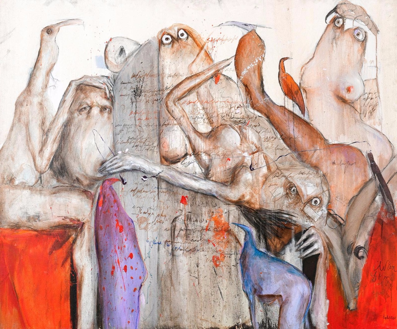 Un jour, une œuvre : Abderrahim Iqbi peint la disharmonie
