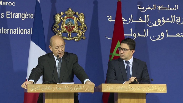 Le chef de la diplomatie française entame ce dimanche une visite au Maroc