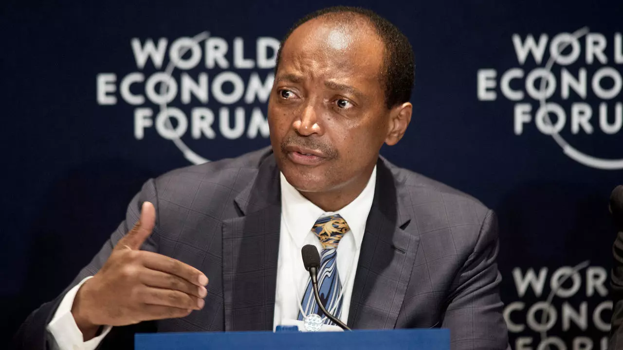 Patrice Motsepe, nouveau président de la CAF