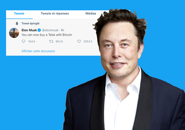Le bitcoin grimpe après un tweet d'Elon Musk