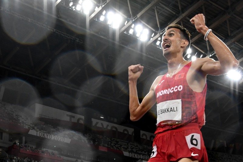 JO-2020: Soufiane El Bakkali remporte la médaille d’or du 3.000 m steeple