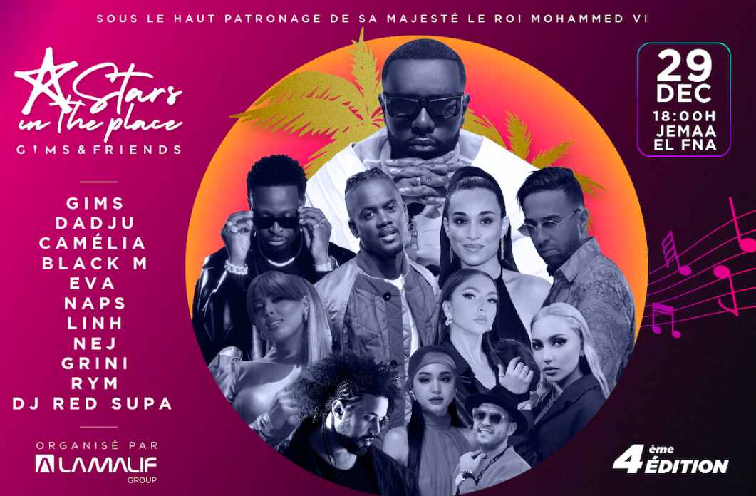 Concert : Stars in The Place 2022 dévoile son line-up !