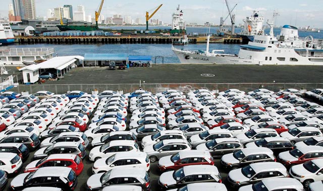 Automobile : les exportations en hausse de 44,8% à fin janvier