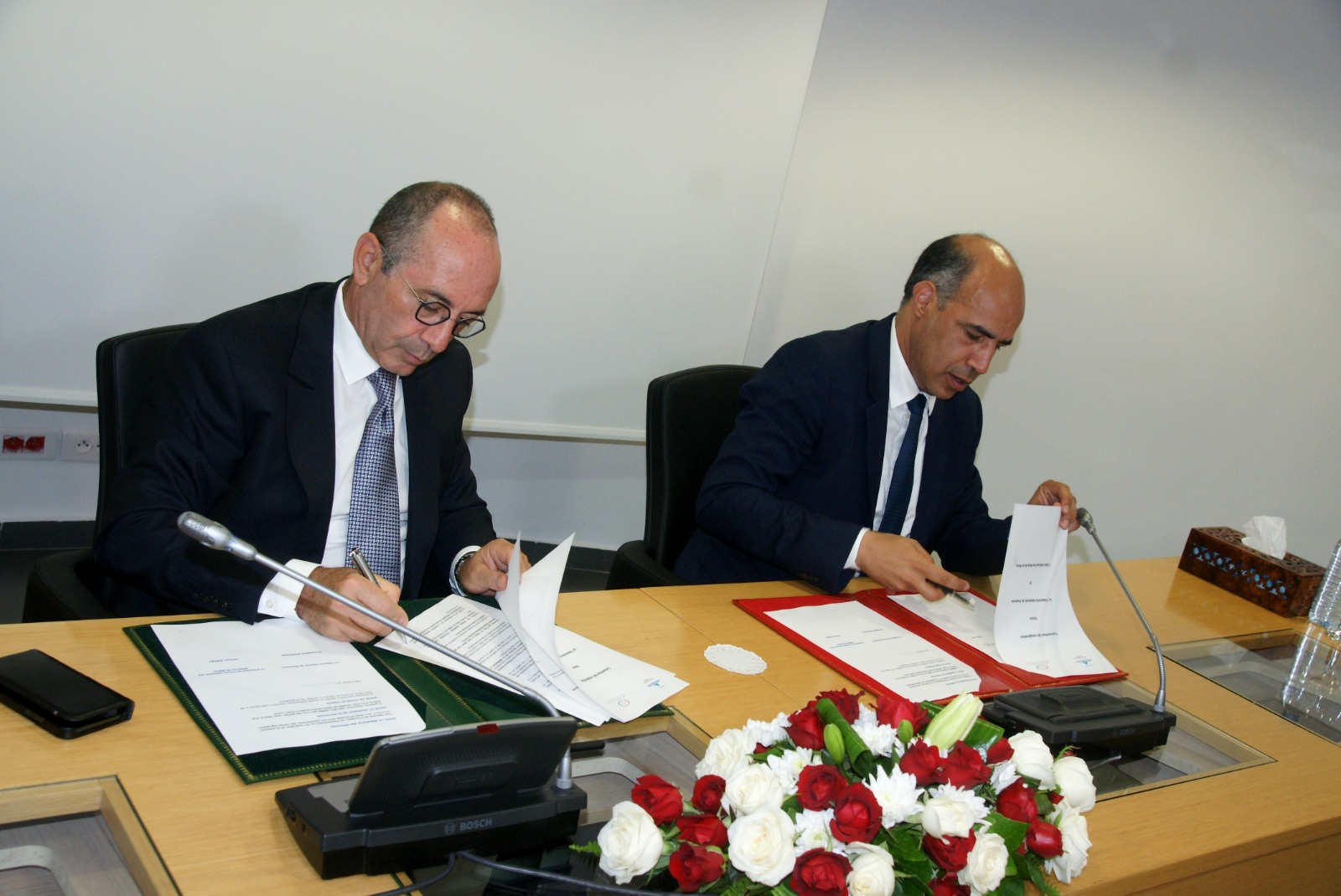 Signature d’une convention de coopération entre la TGR et l'Ordre National des Notaires du Maroc