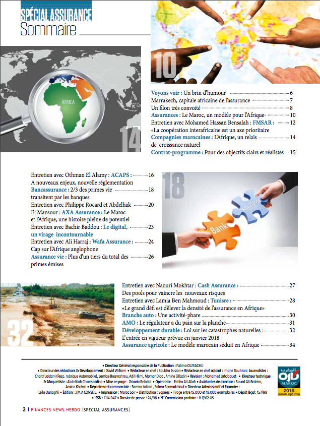 Télécharger la revue Marrakech: assurance africaine au RDV